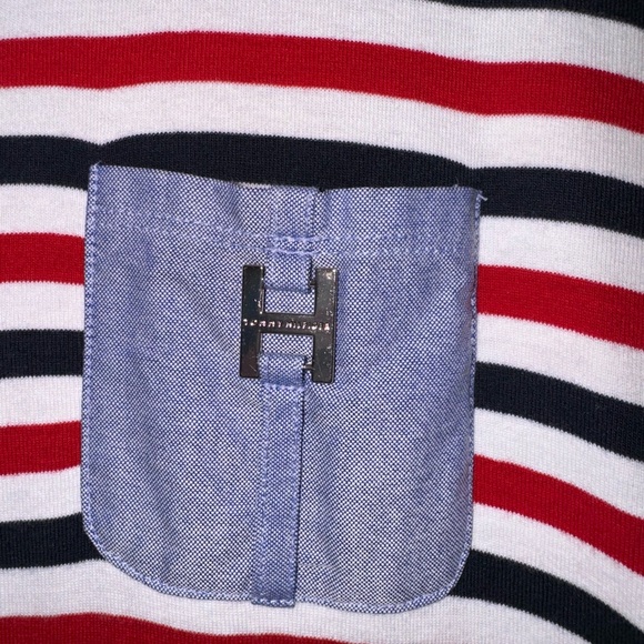 Tommy Hilfiger Dress, Striped with detail! - Picture 3 of 4